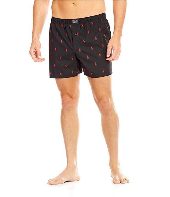 Polo Ralph Lauren Polo Player Woven Boxers Product Image