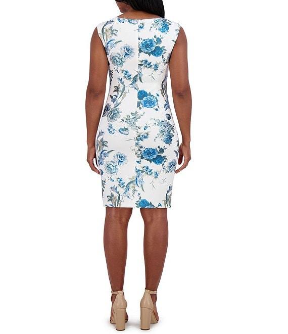 Jessica Howard Floral Print Sheath Dress Product Image