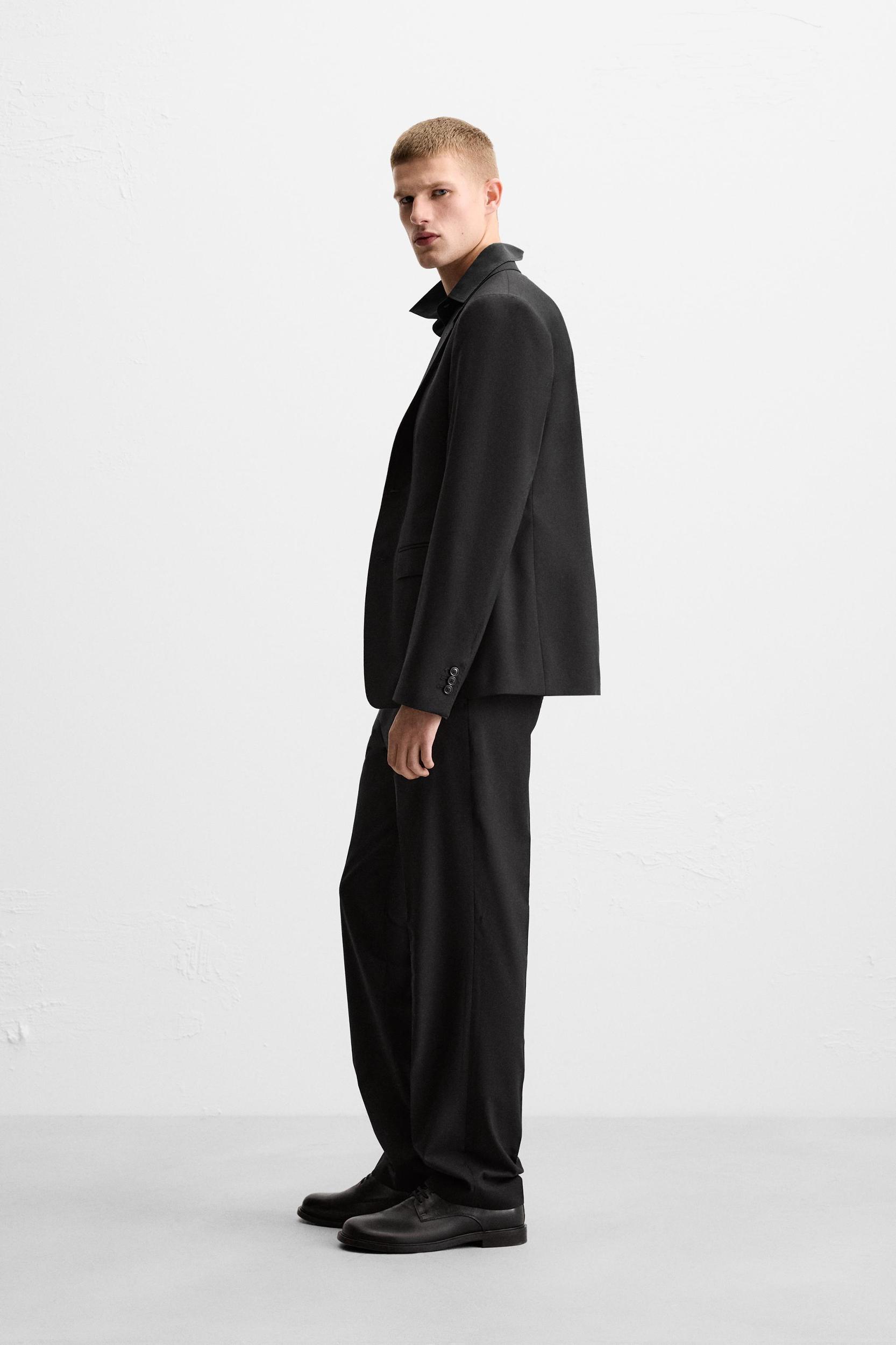 100% WOOL SUIT PANTS Product Image