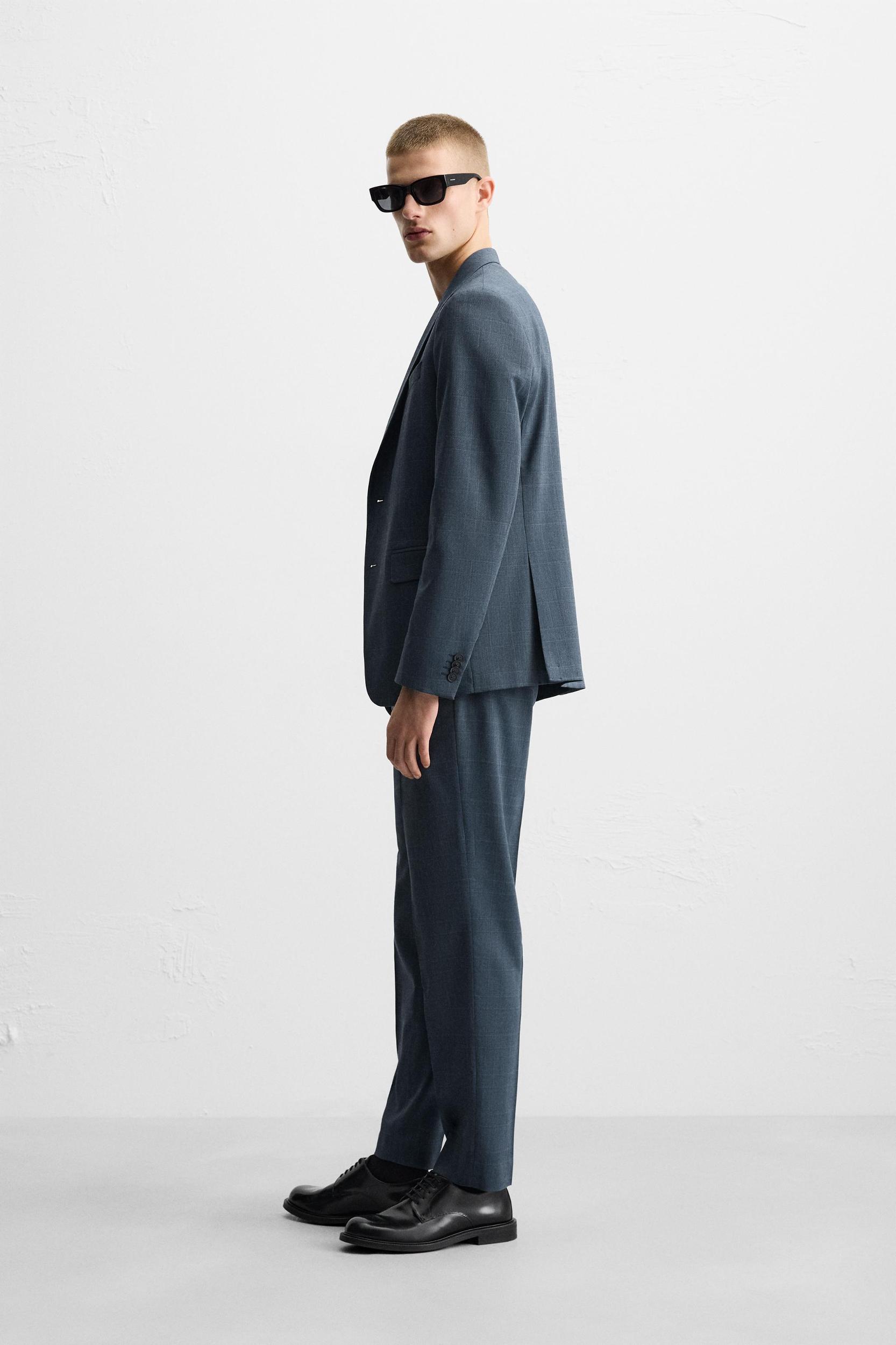 CHECK SUIT PANTS Product Image