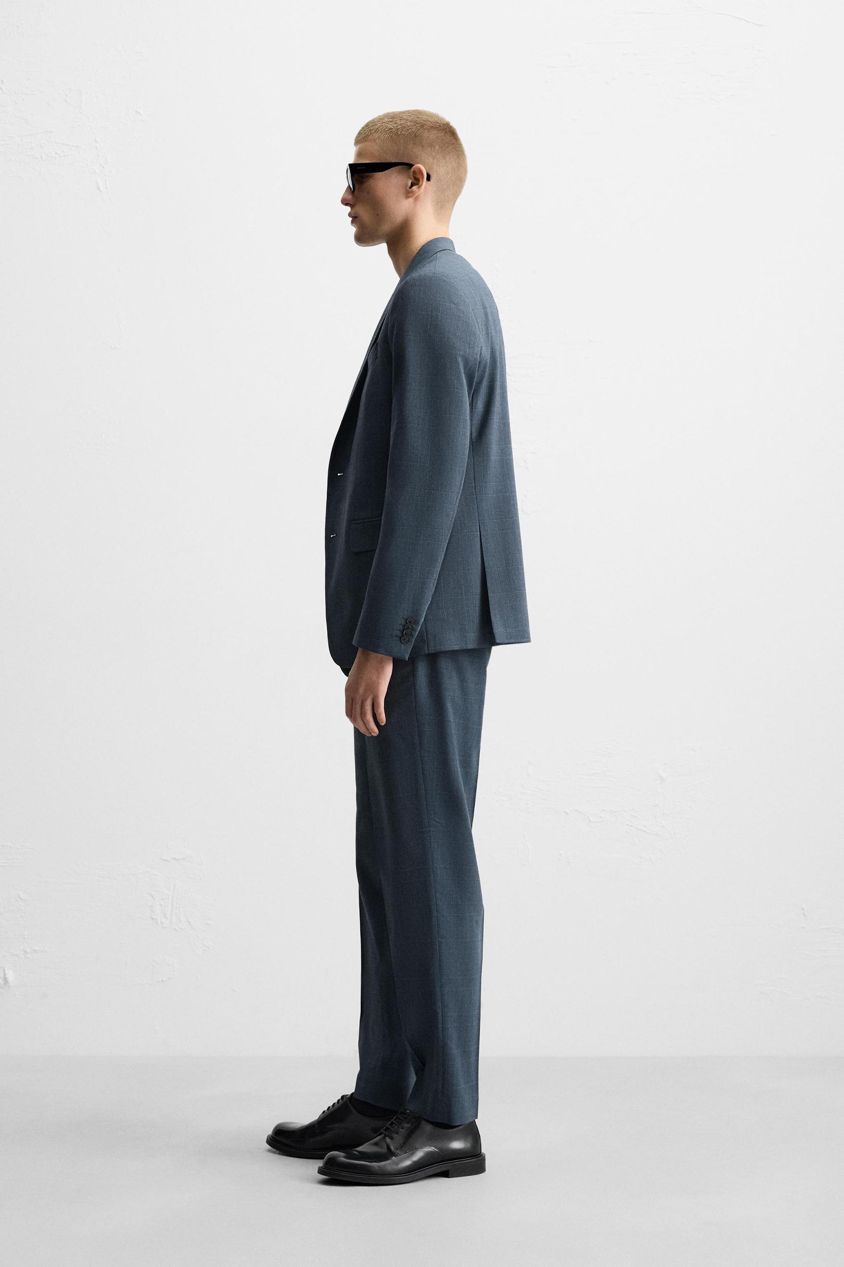 PLAID SUIT JACKET Product Image