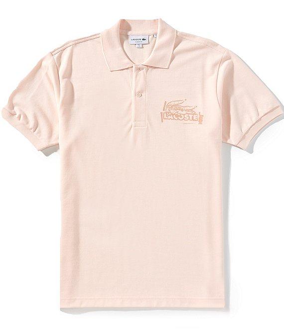 Lacoste Stamp Graphic Short Sleeve Polo Shirt Product Image