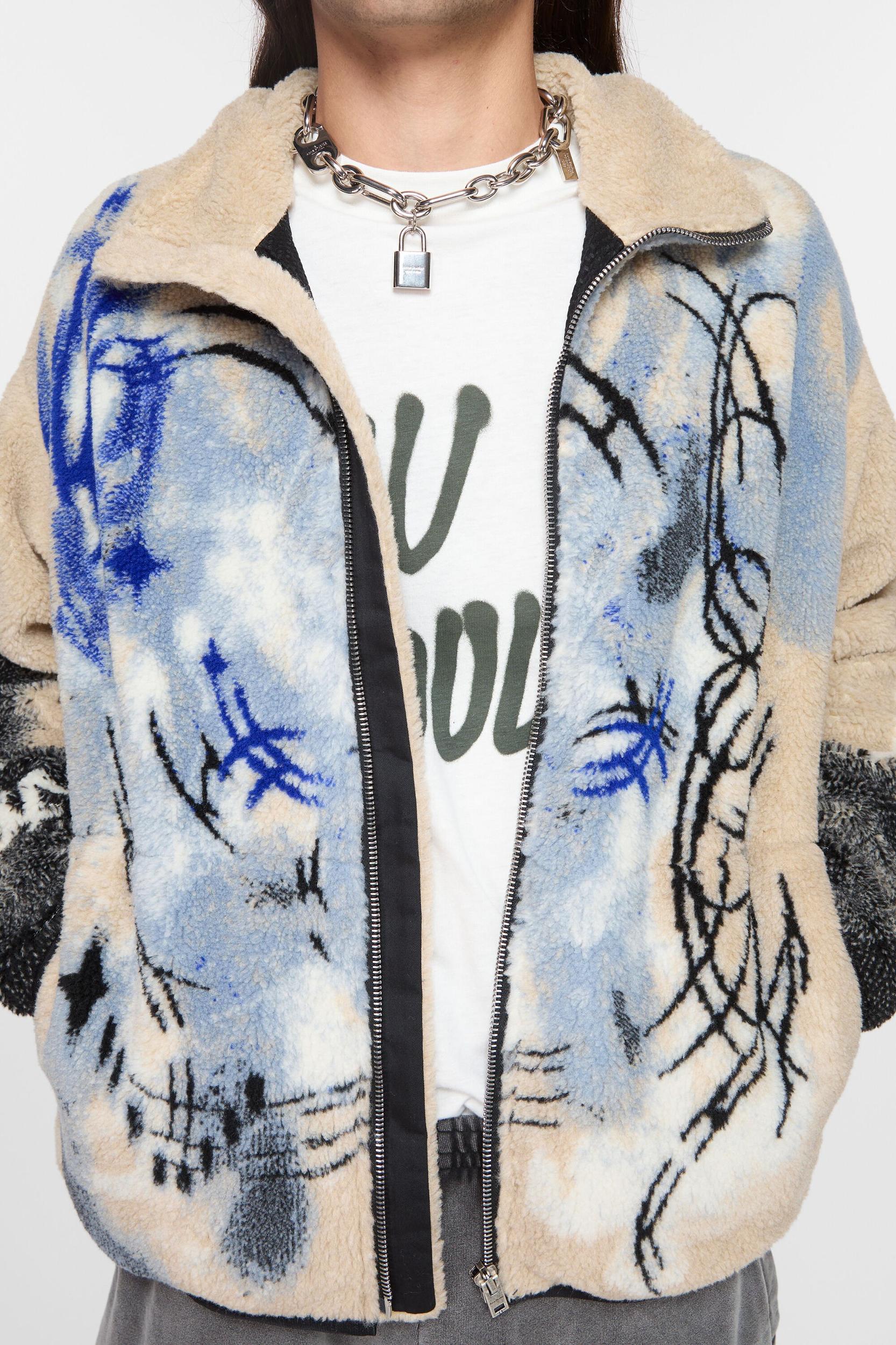 Teddy jacquard jacket Product Image