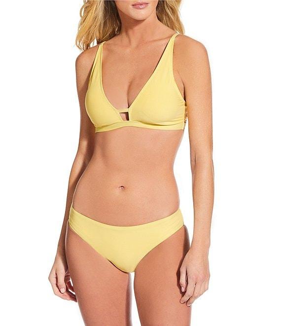 Gianni Bini Solid Retro Hipster Swim Bottom Product Image