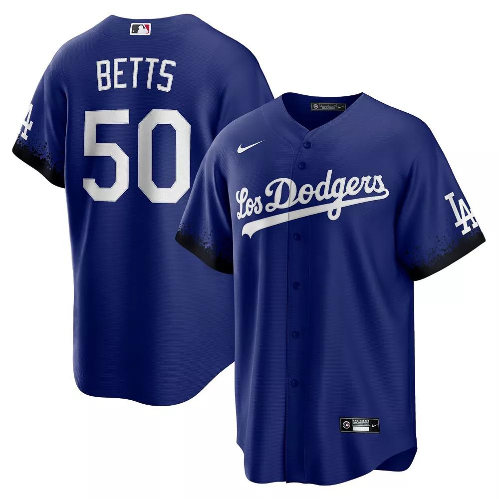 Men's Nike Jackie Robinson Royal Los Angeles Dodgers City Connect Replica Player Jersey,  Product Image