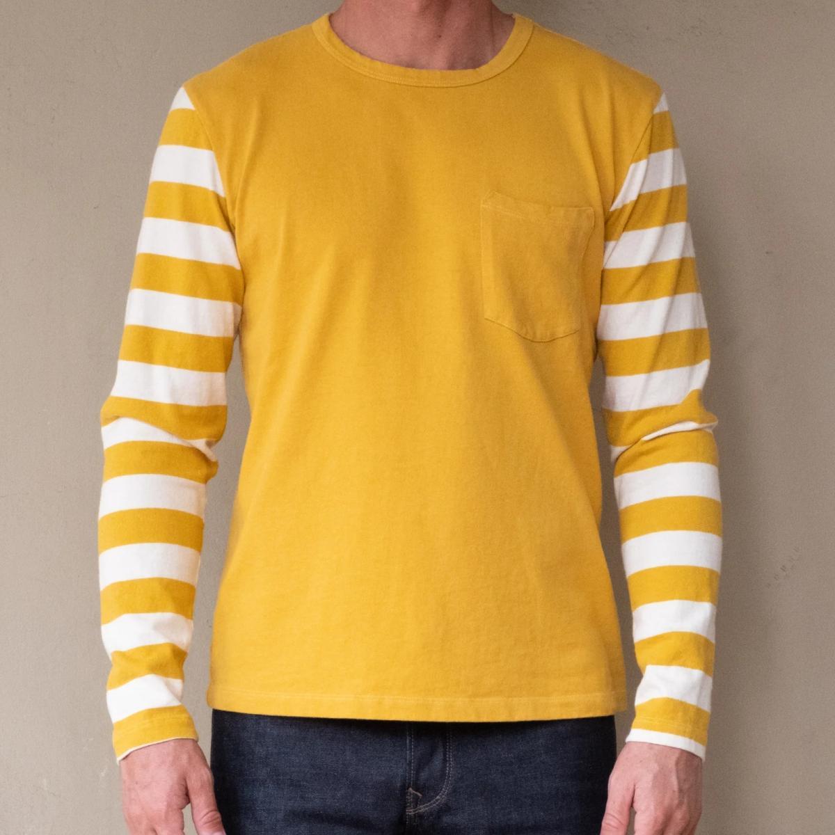 Shifter L/S Tee Mustard Combo Product Image