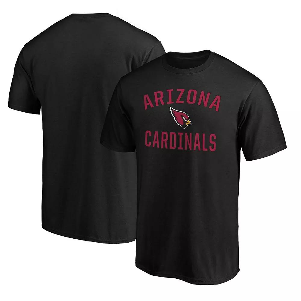 Men's Fanatics  Black Arizona Cardinals Victory Arch T-Shirt, Size: Medium Product Image