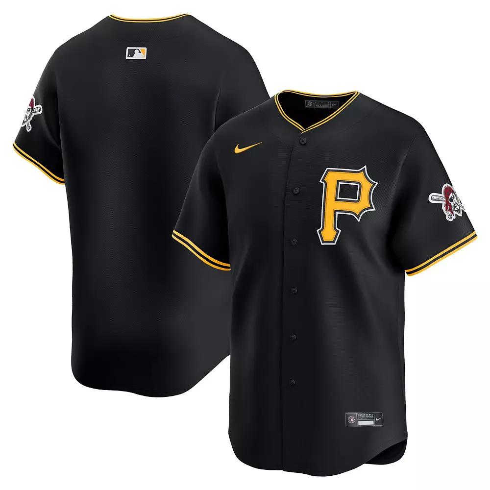 Men's Nike Black Pittsburgh Pirates Alternate Limited Jersey, Size: XL Product Image