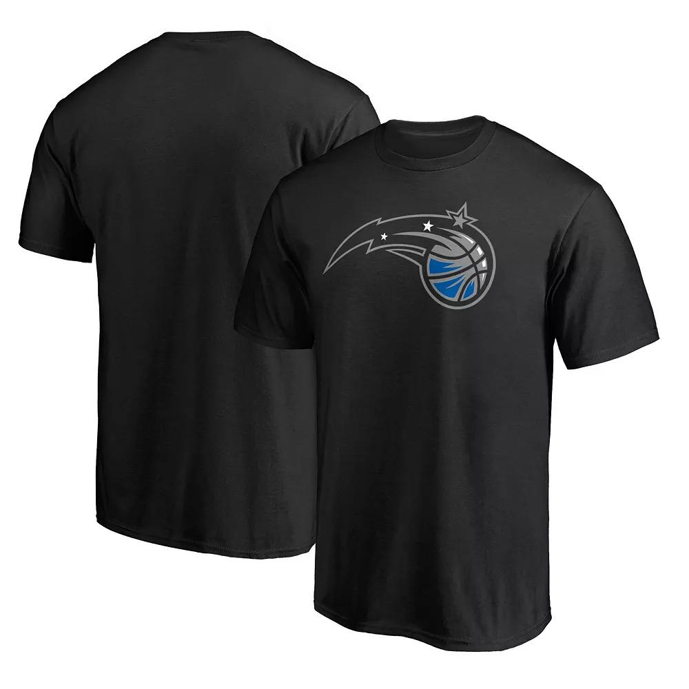 Men's Fanatics Branded Black Orlando Magic Primary Team Logo T-Shirt,  Product Image