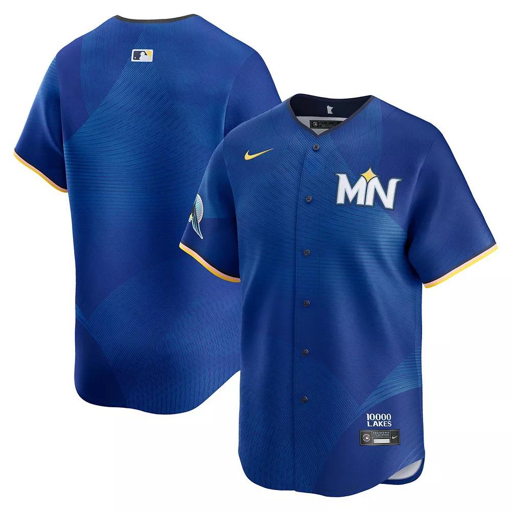 Men's Nike Royal Minnesota Twins City Connect Limited Jersey,  Product Image
