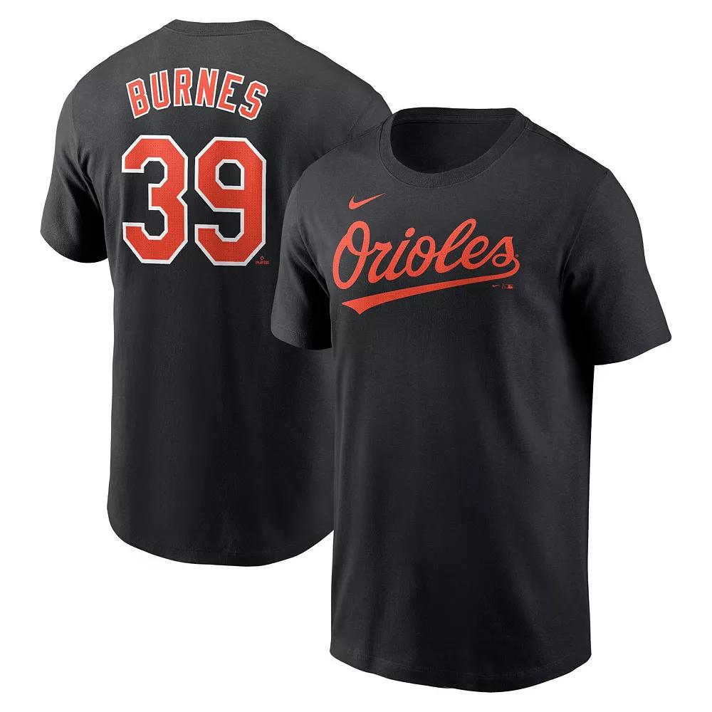 Men's Nike Francisco Alvarez Black New York Mets Fuse Name & Number T-Shirt,  Product Image