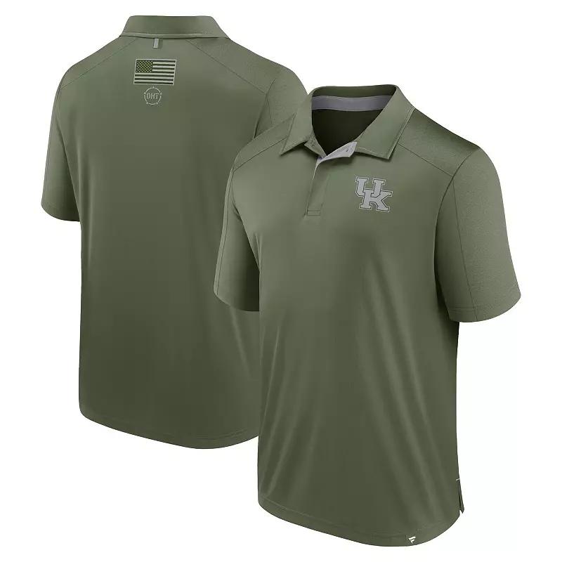 Men's Fanatics Olive Tennessee Volunteers OHT Defender Polo, Size: Large, Team Product Image