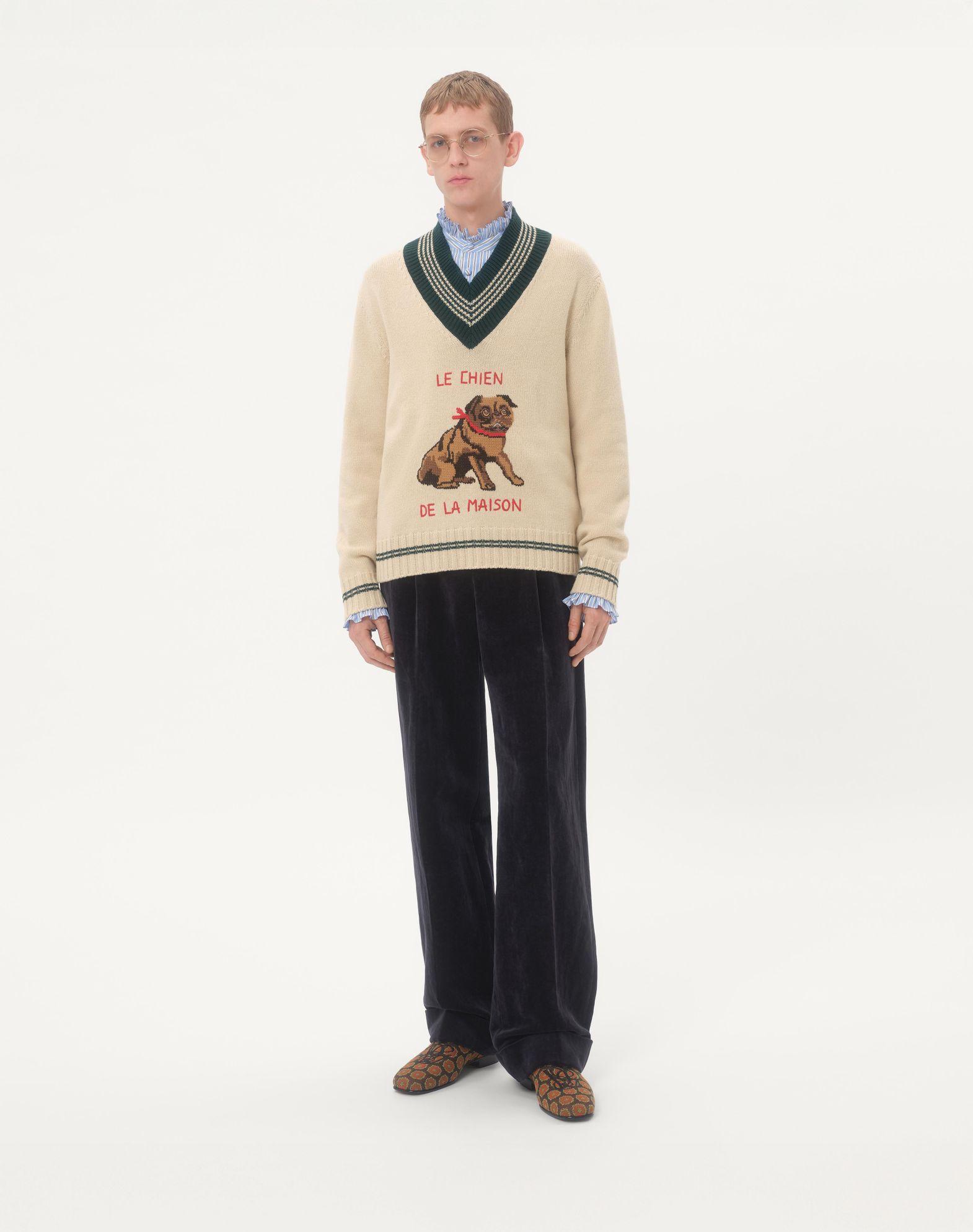 Le Chien De La Maison Jacquard Wool Jumper Product Image