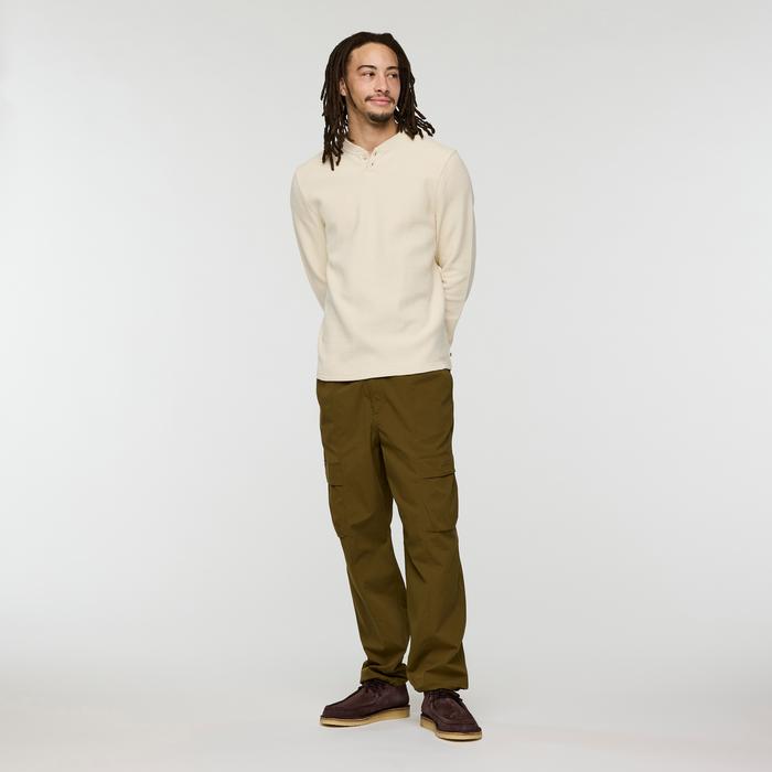 Atajo Long-Sleeve Waffle Henley - Men's Product Image