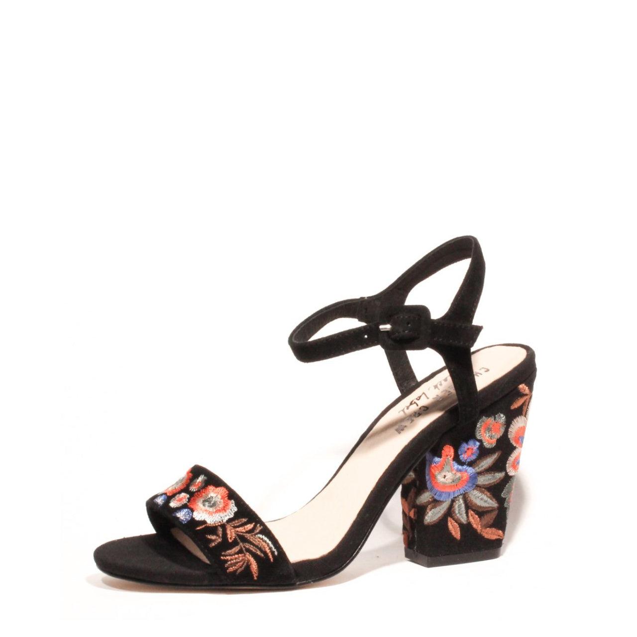 Feisty Embroidered Heels Product Image