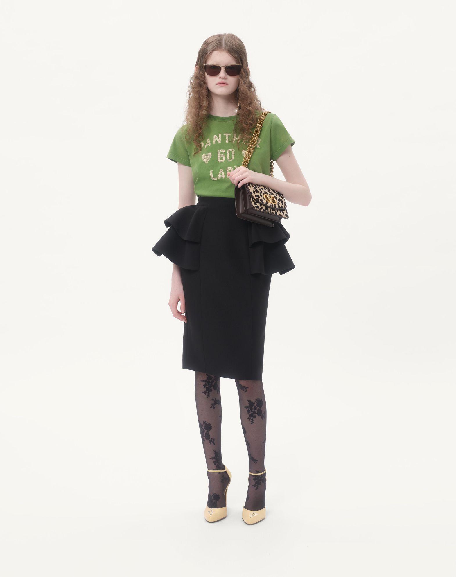 Crepe Couture Midi Skirt Product Image