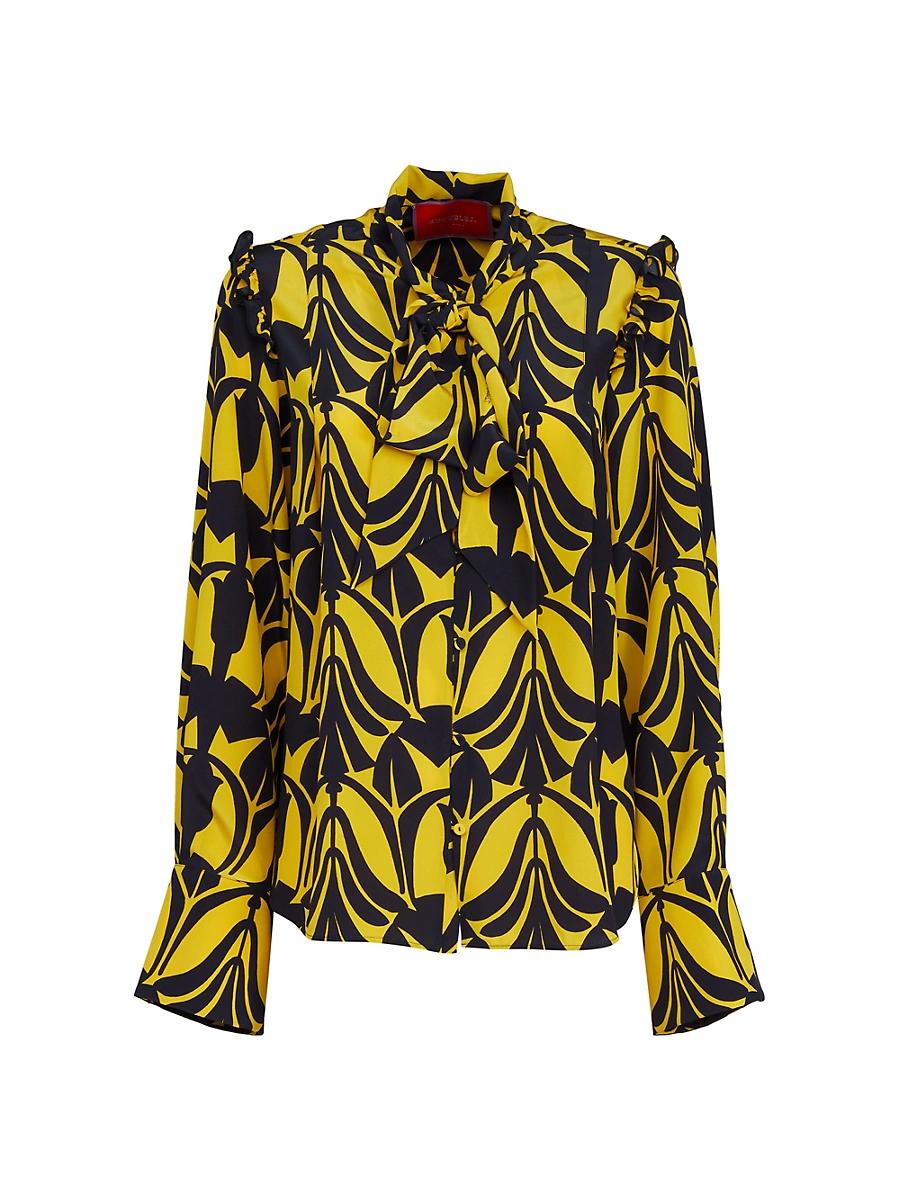 Womens Ascot Shirt Product Image