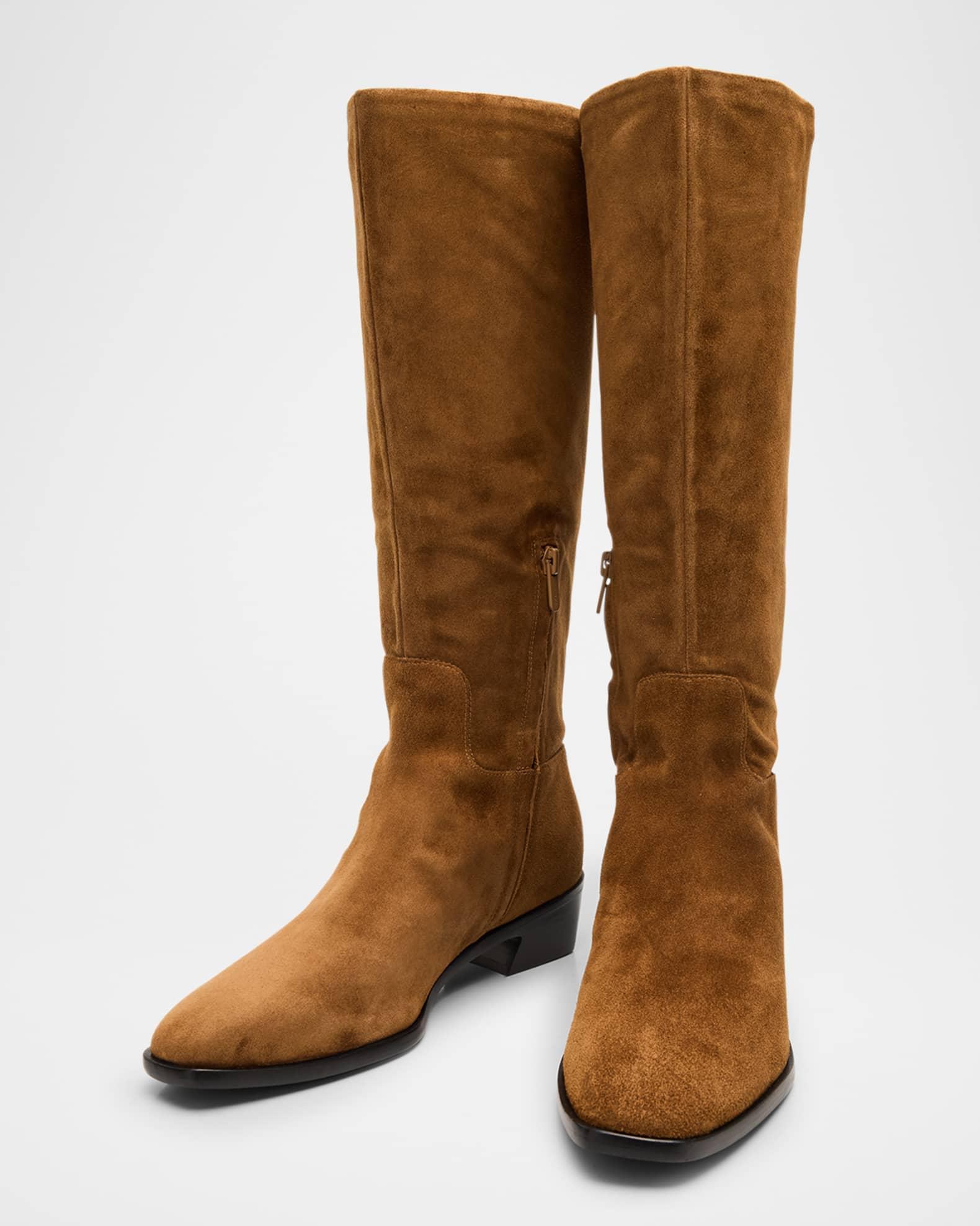 Andes Suede Knee-High Boots Product Image