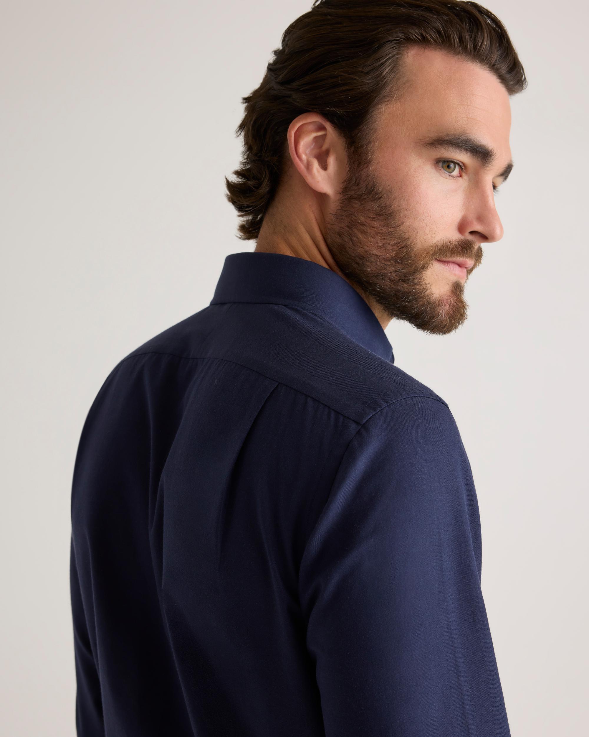 Quince | Men's Cashmere Dress Shirt Size XL, Organic Cotton Product Image