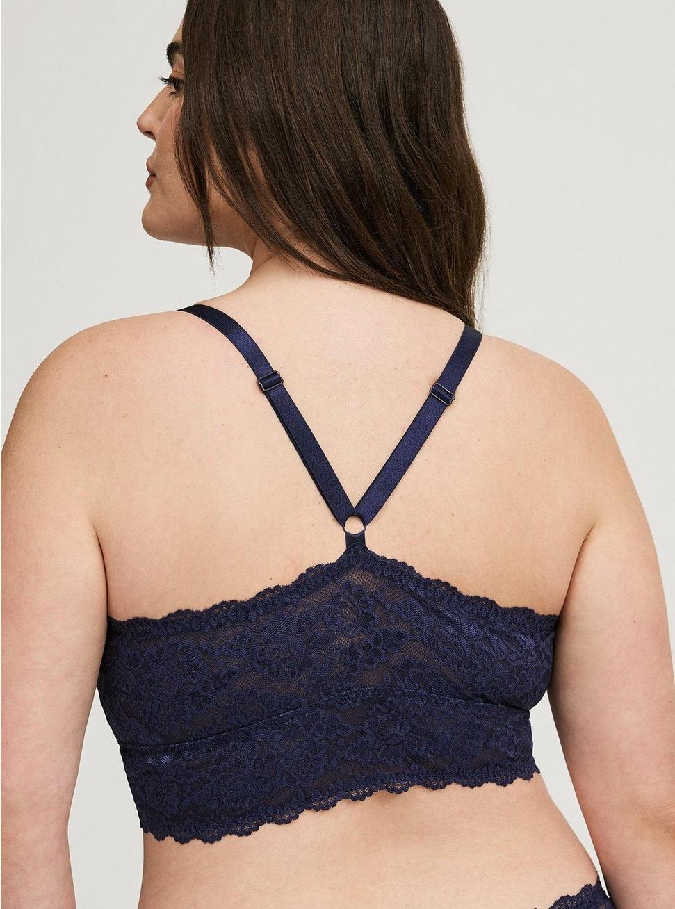 Lightly Lined Lace Bralette Product Image
