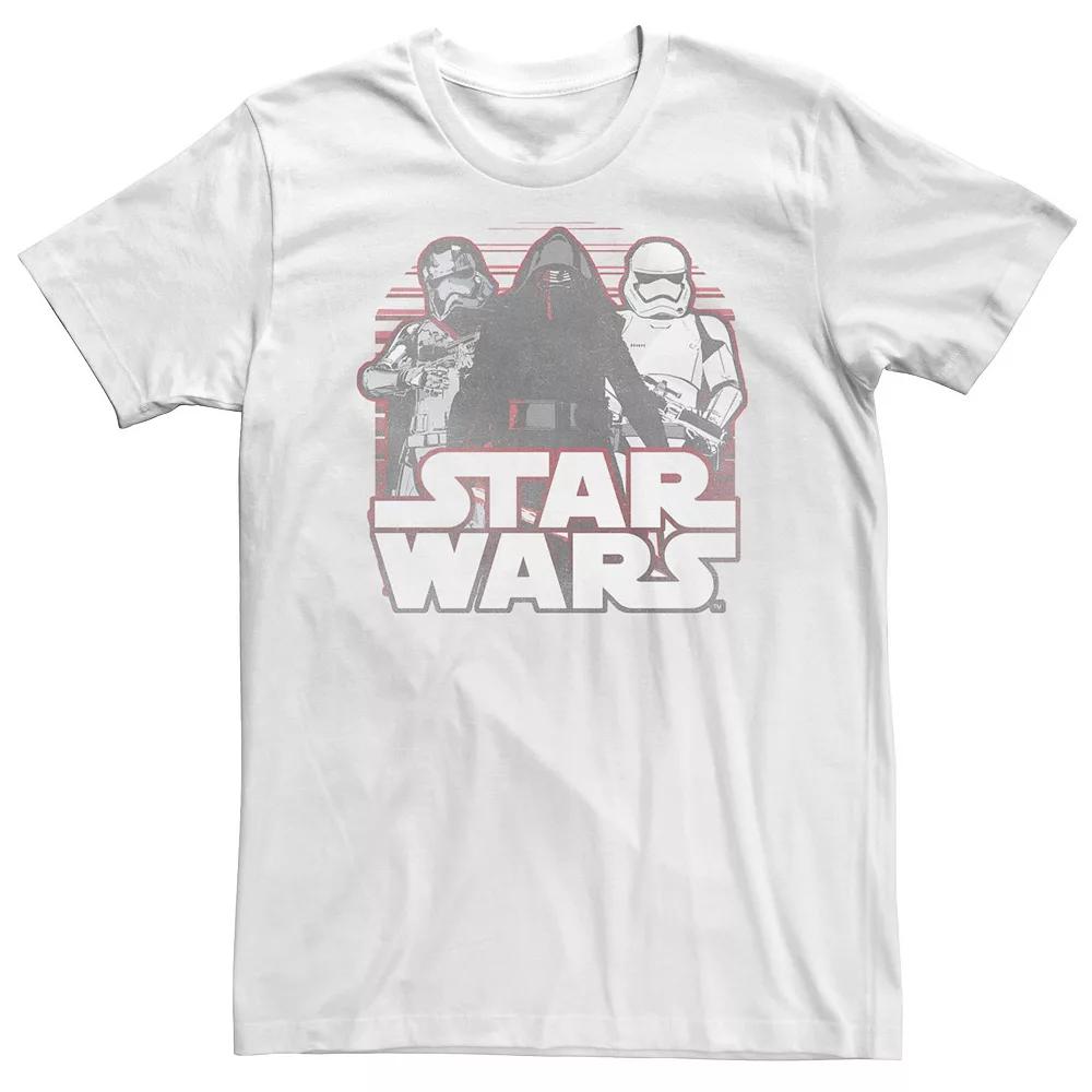 Big & Tall Star Wars Villains Logo Poster Tee, Men's,  Product Image