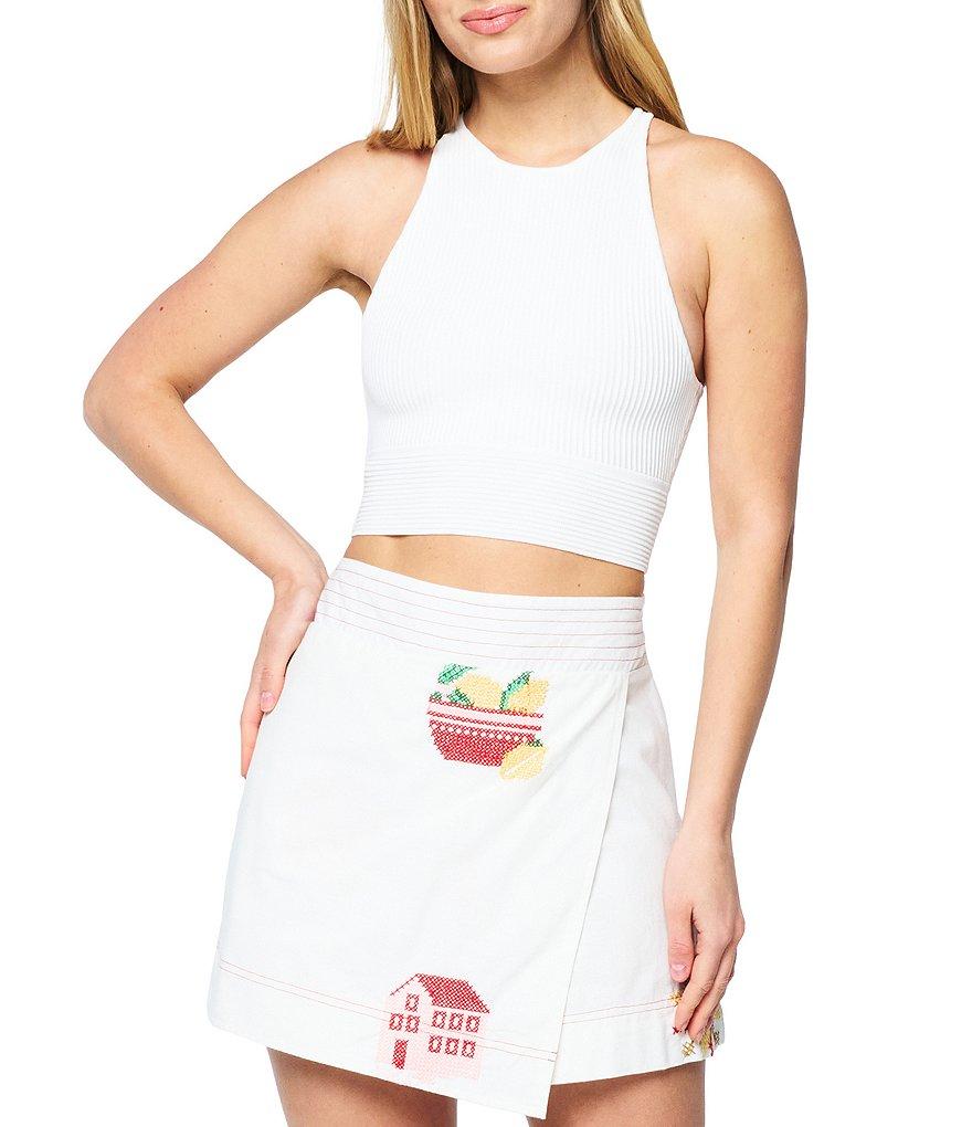 CIEBON Camira Halter Neck Sleeveless Tank Top Product Image