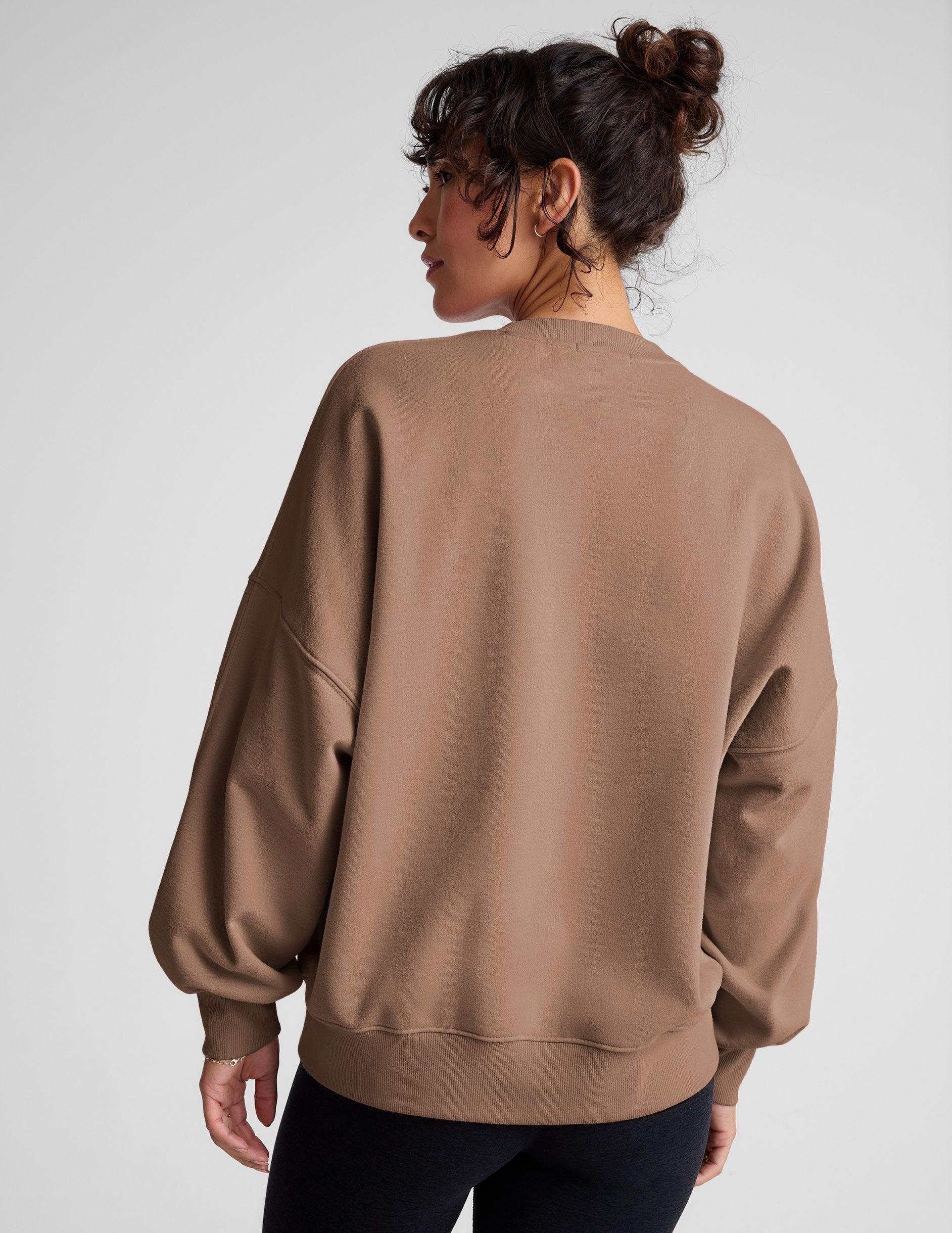 LuxeFleece Oversized Sweatshirt Product Image