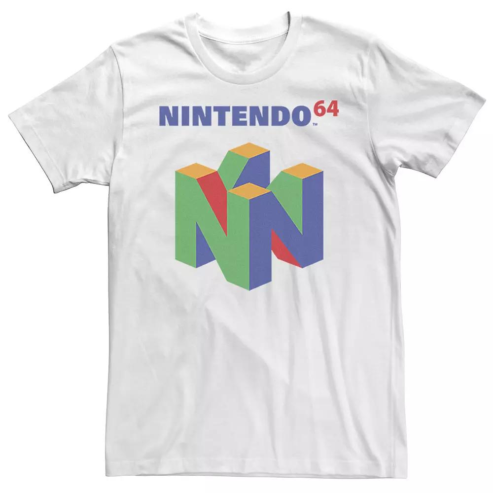 Men's Nintendo 64 Logo Colorful Tee,  Product Image