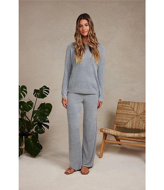 Barefoot Dreams Cozychic Ultra Lite® Jersey Pullover & Wide-Leg Pant Lounge Set Product Image