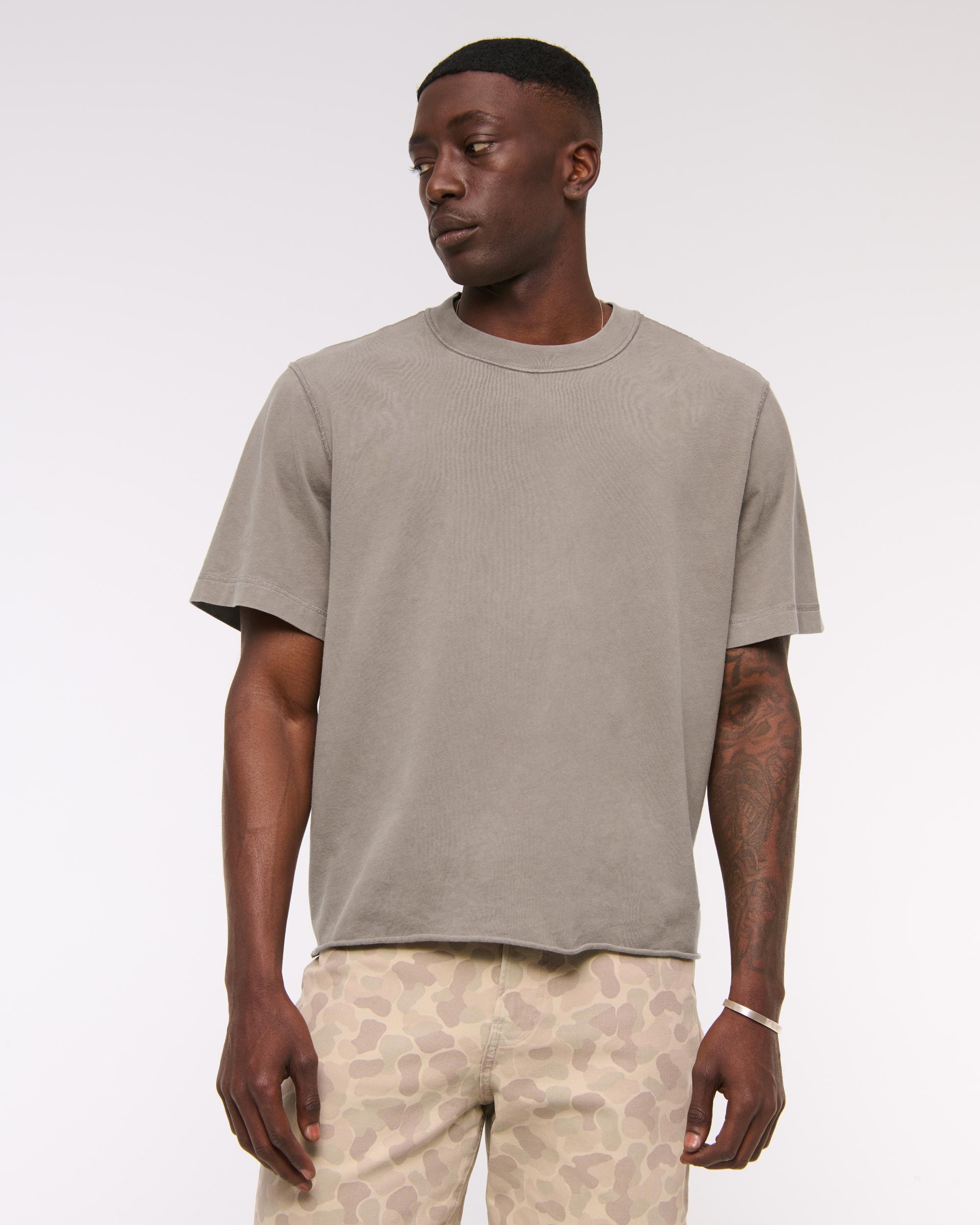 Vintage-Inspired Cropped Tee Product Image