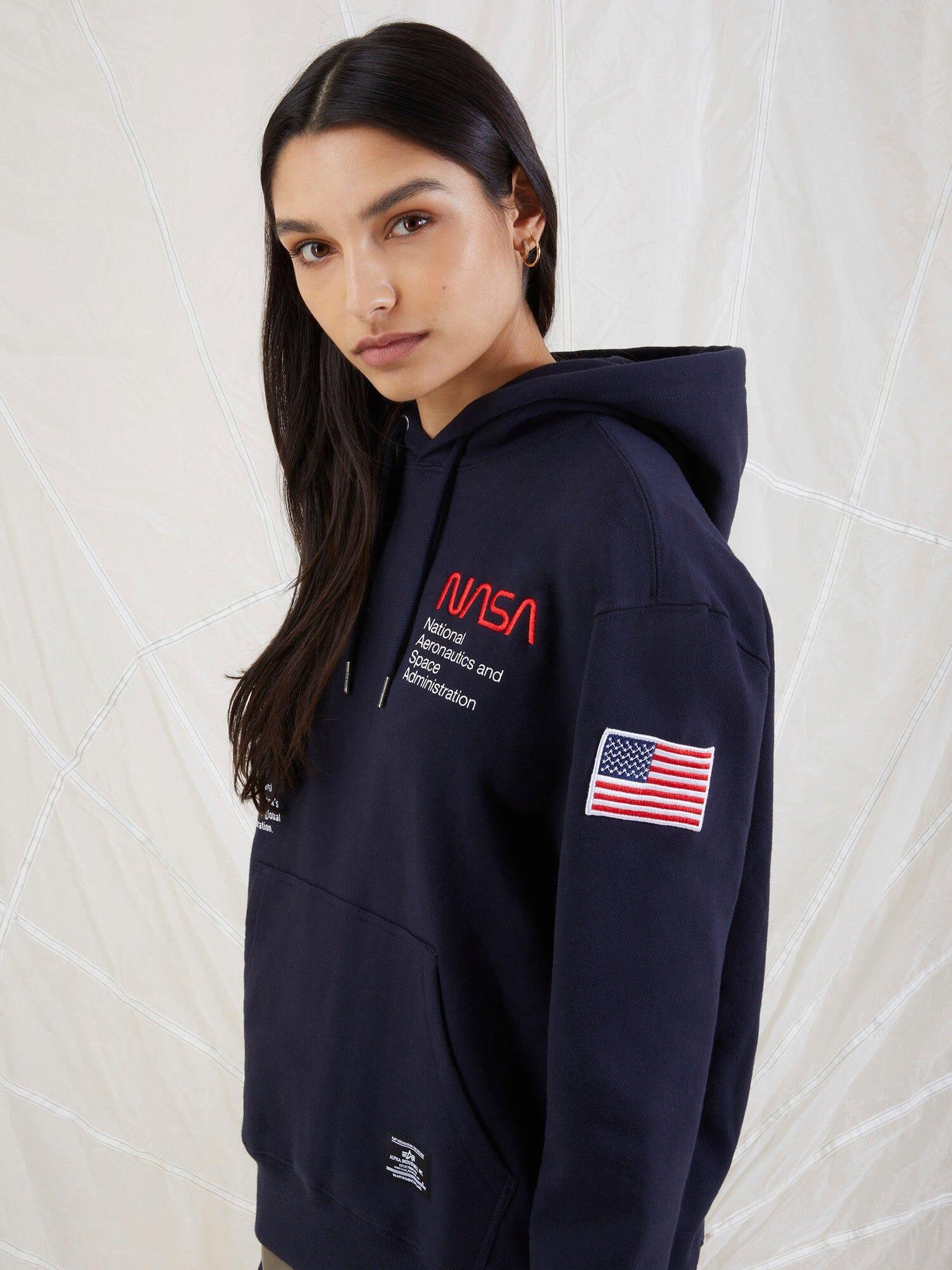 NASA WORM LOGO HOODIE Unisex Product Image