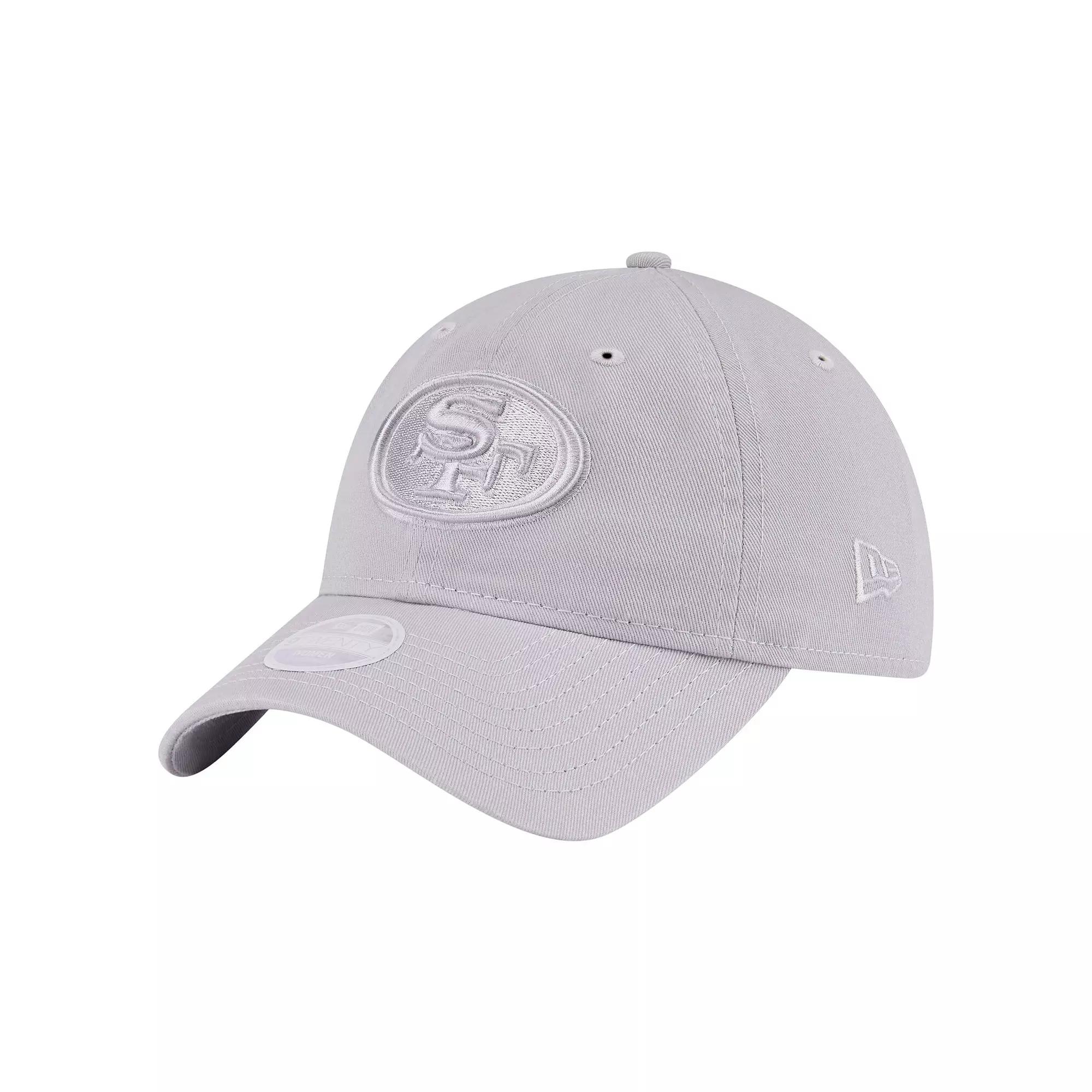 Women's New Era Gray San Francisco 49ers Color Pack 9TWENTY Adjustable Hat, Grey Product Image