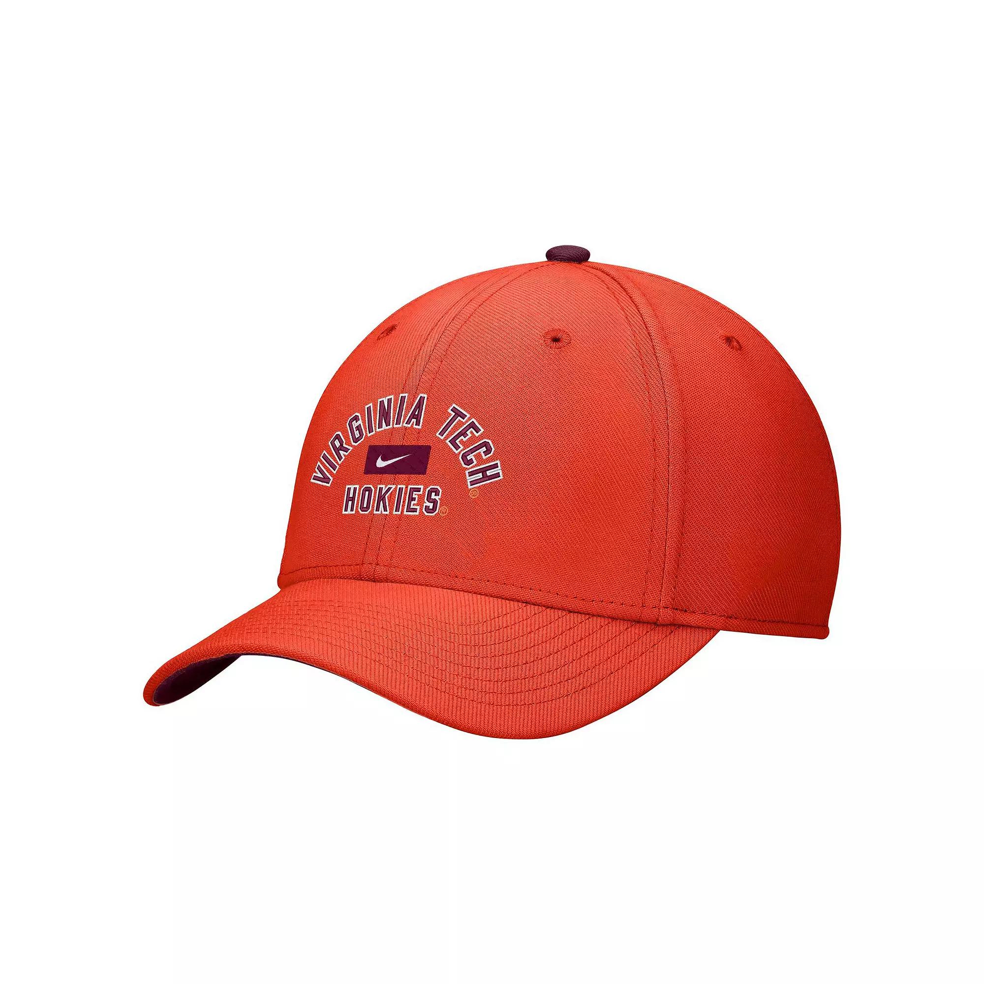 Men's Nike Orange Virginia Tech Hokies Rise Flex Hat, Size: Medium/Large Product Image