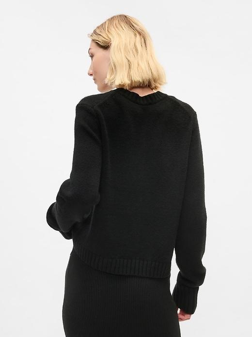 CashSoft Crop Cardigan Product Image