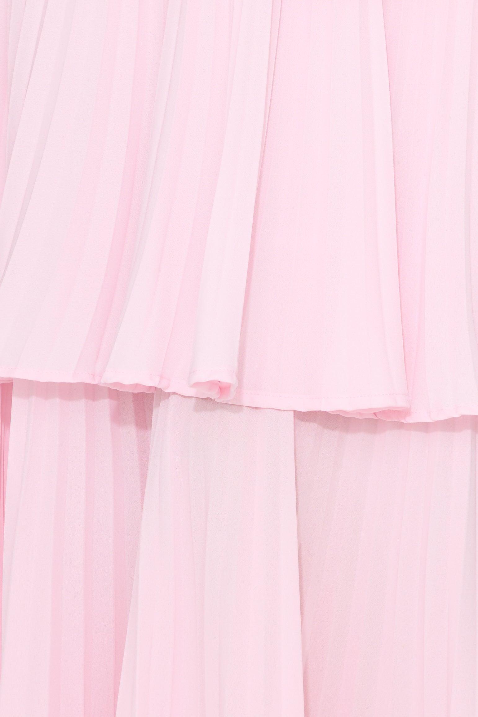 Fashionably Ever After Maxi Dress Pink Product Image