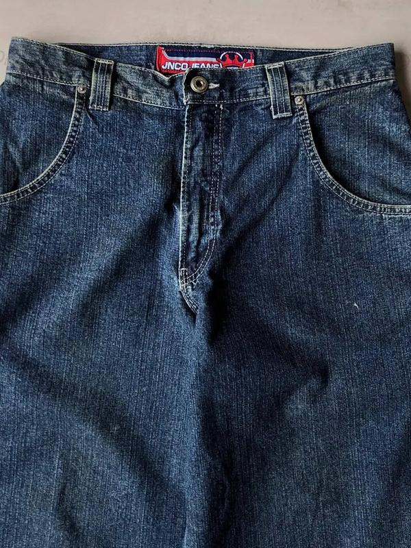 American Retro Hiphop Boyfriend Jeans Product Image