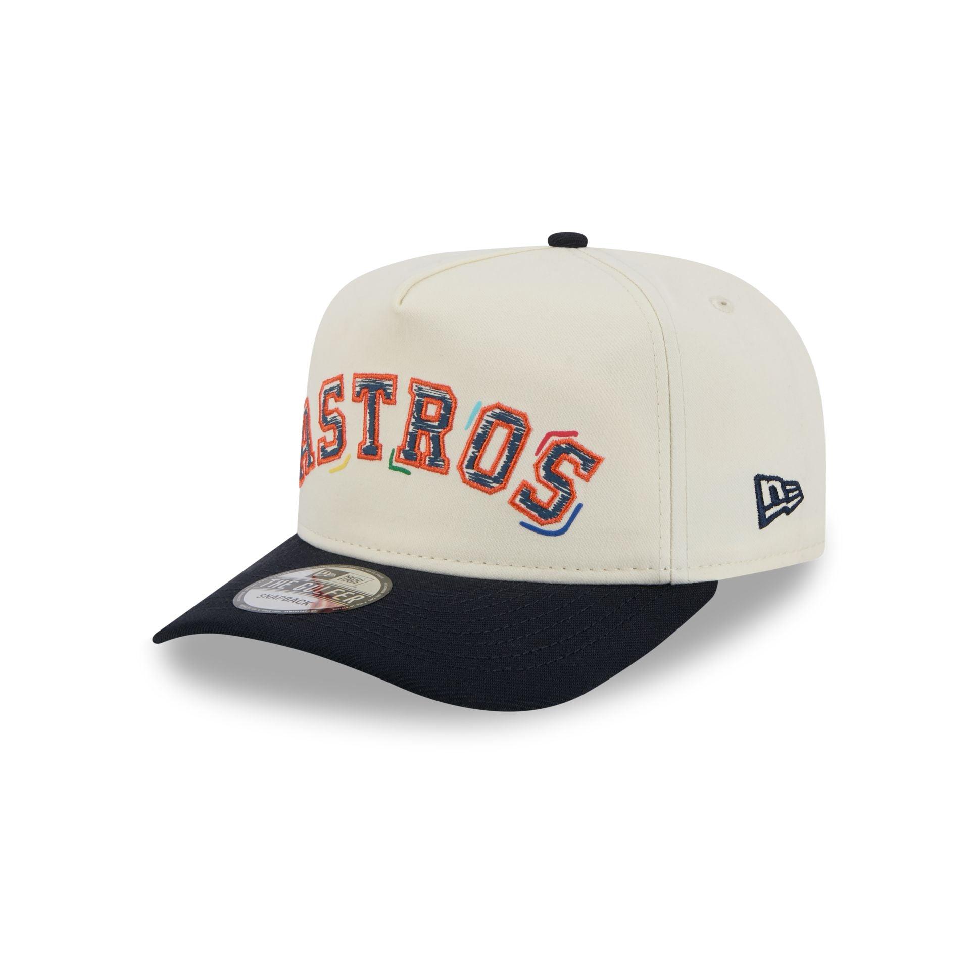 Houston Astros Team Scribble Golfer Hat Male Product Image