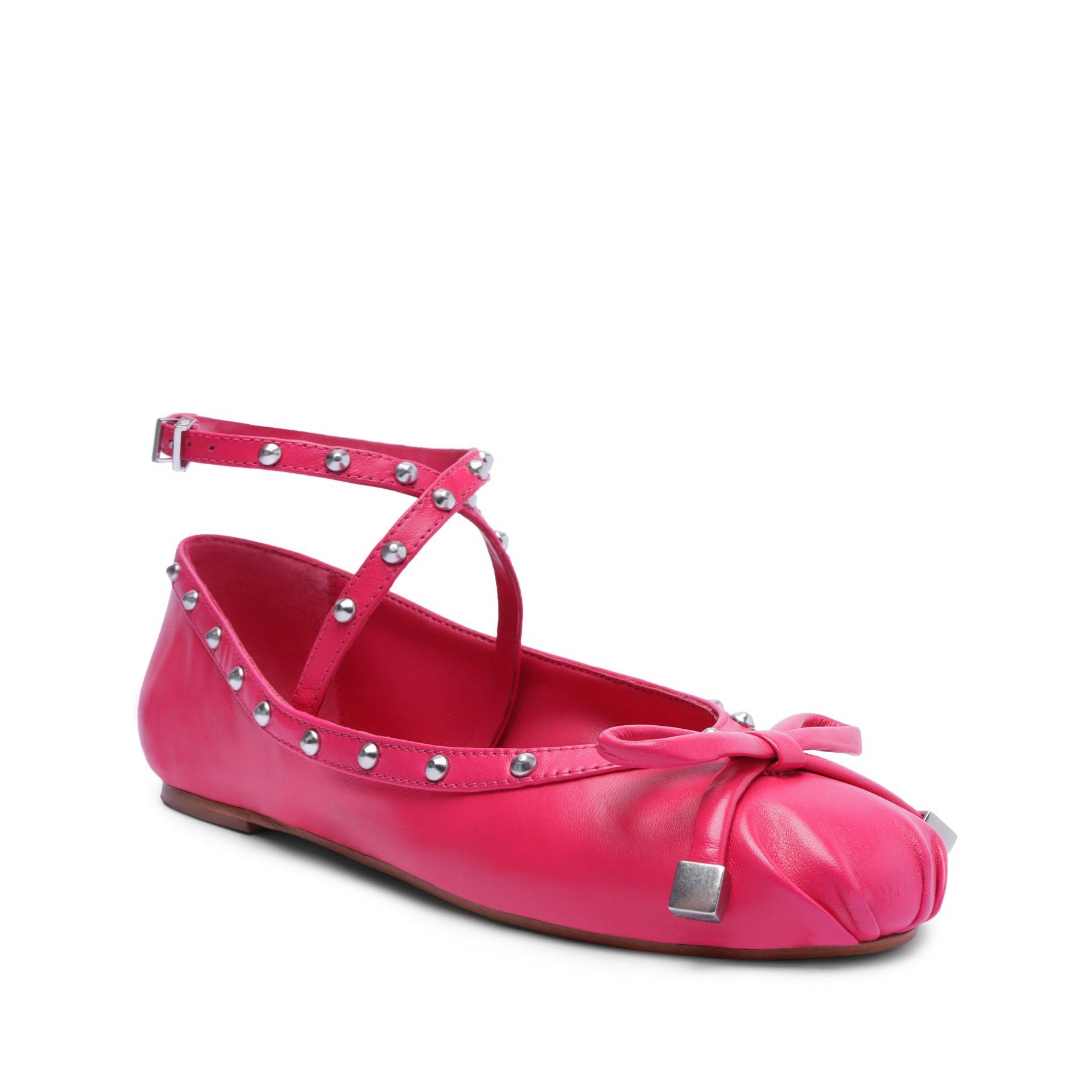 Larissa Nappa Leather Flat Female Product Image