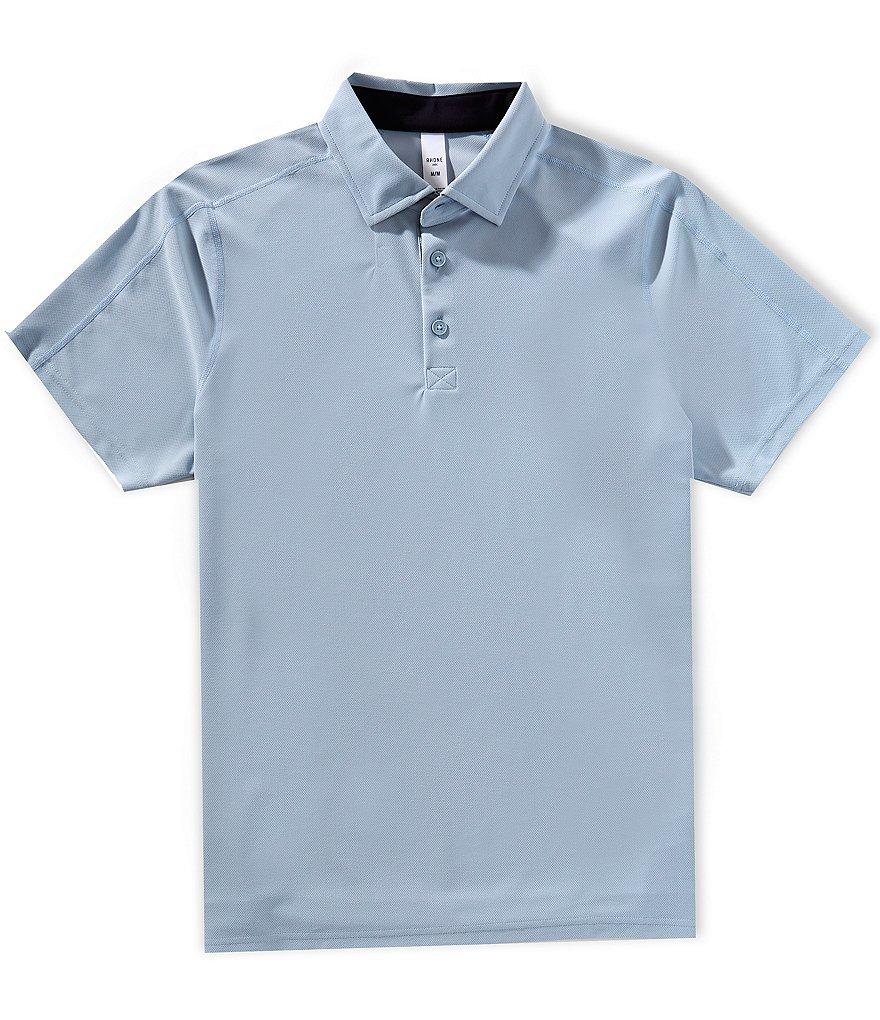 RHONE Regatta Pique Short Sleeve Polo Shirt Product Image