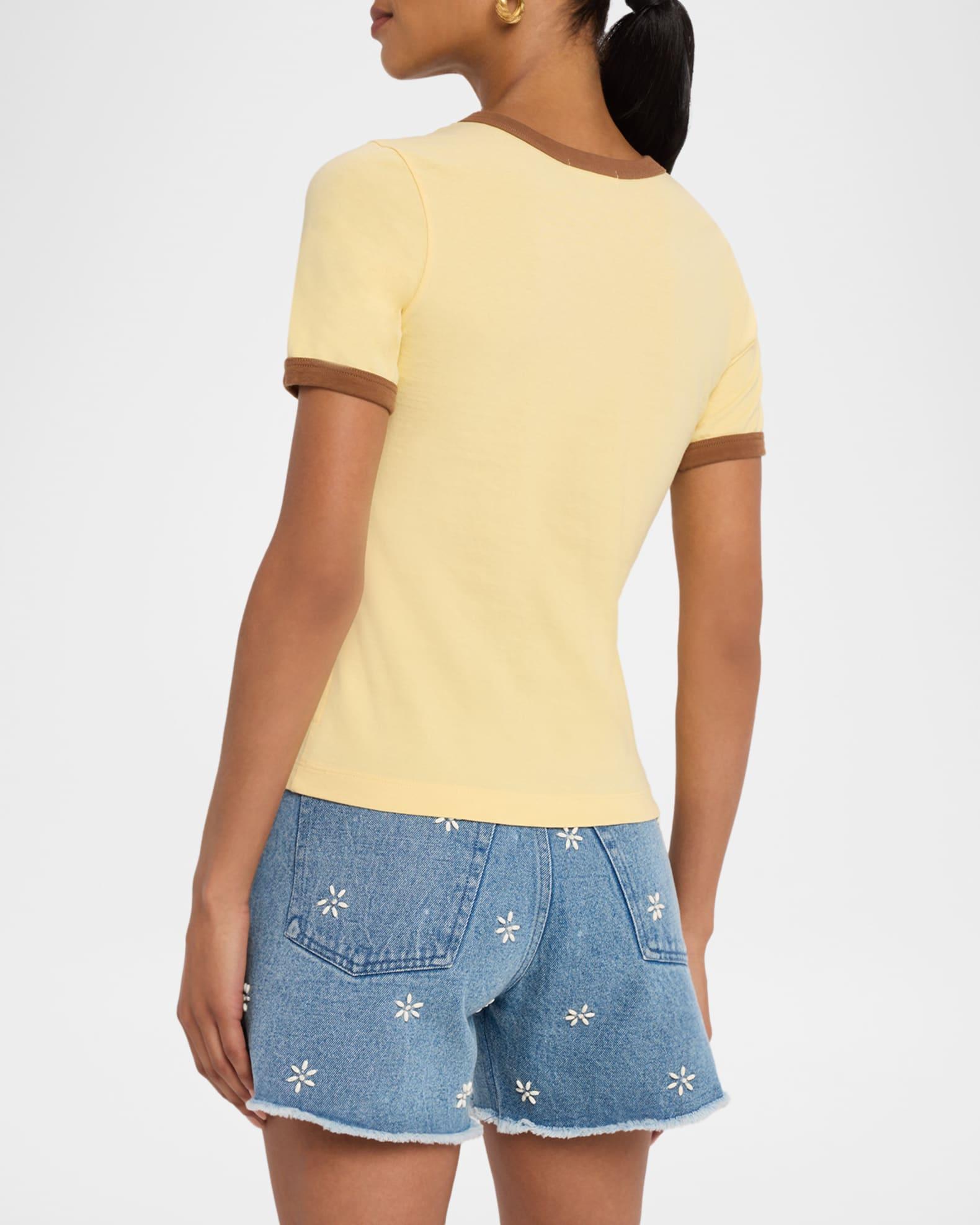 Short-Sleeve Austin Ringer Tee Product Image