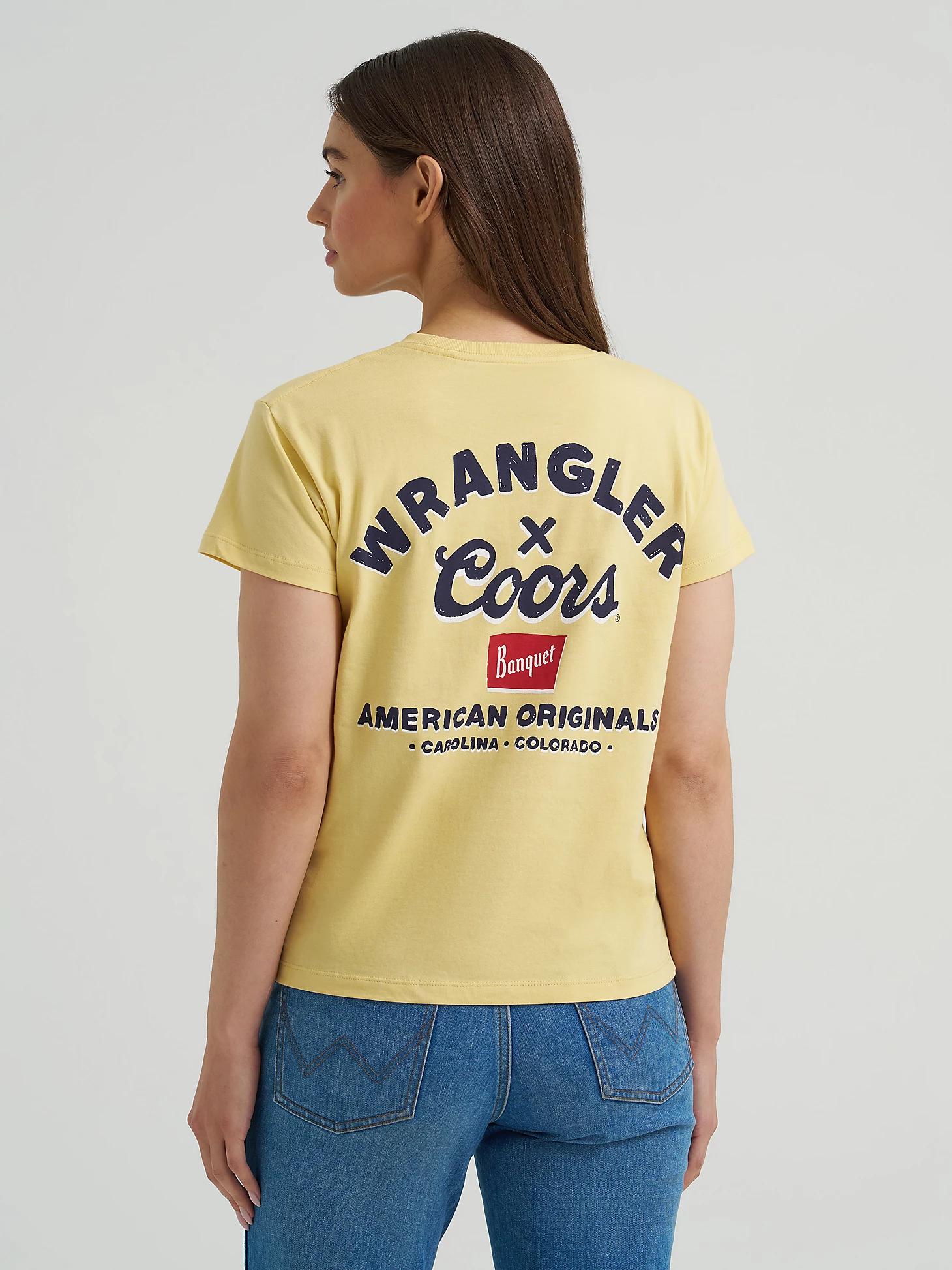Wrangler x Coors Women's Colorado Tee in Buff Product Image