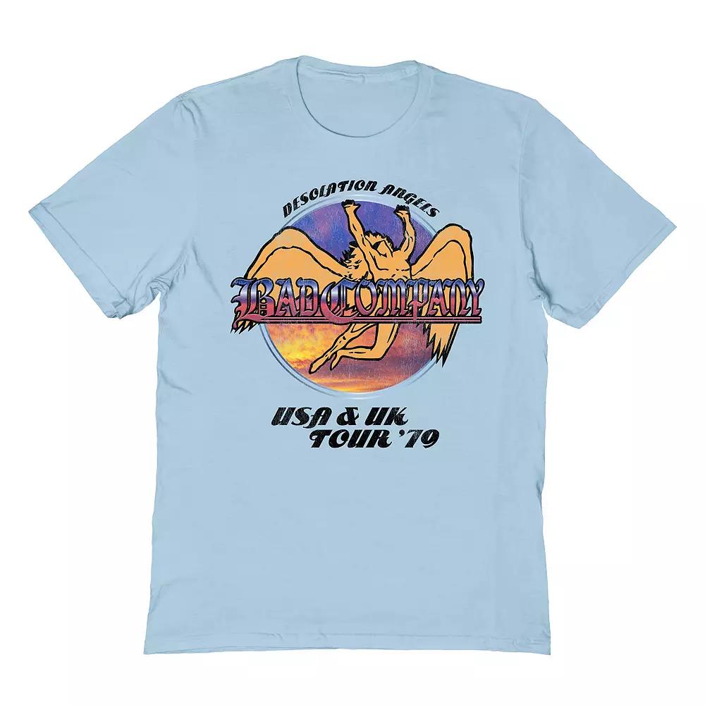 Men's Bad Company Tee, Size: XXL, Light Blue Product Image