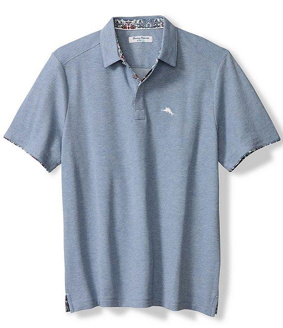 Tommy Bahama Big & Tall Santa Rosa Gardens 5 O' Clock Short Sleeve Polo Shirt Product Image