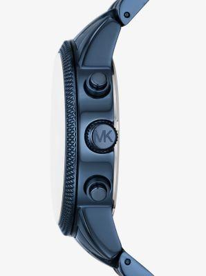 Oversized Hutton Navy-Tone Watch Product Image