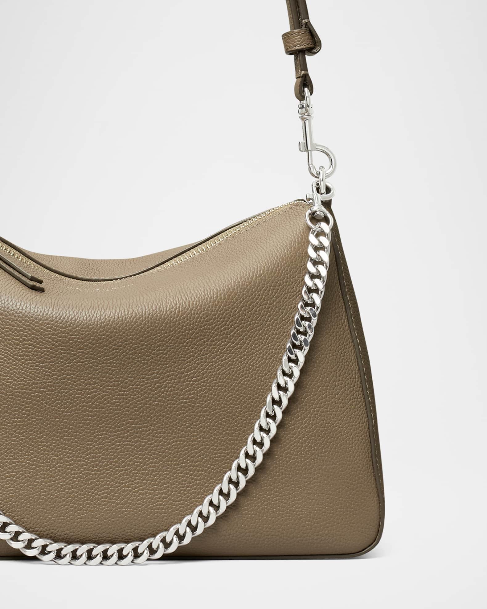 Perry Zip Leather Shoulder Bag Product Image