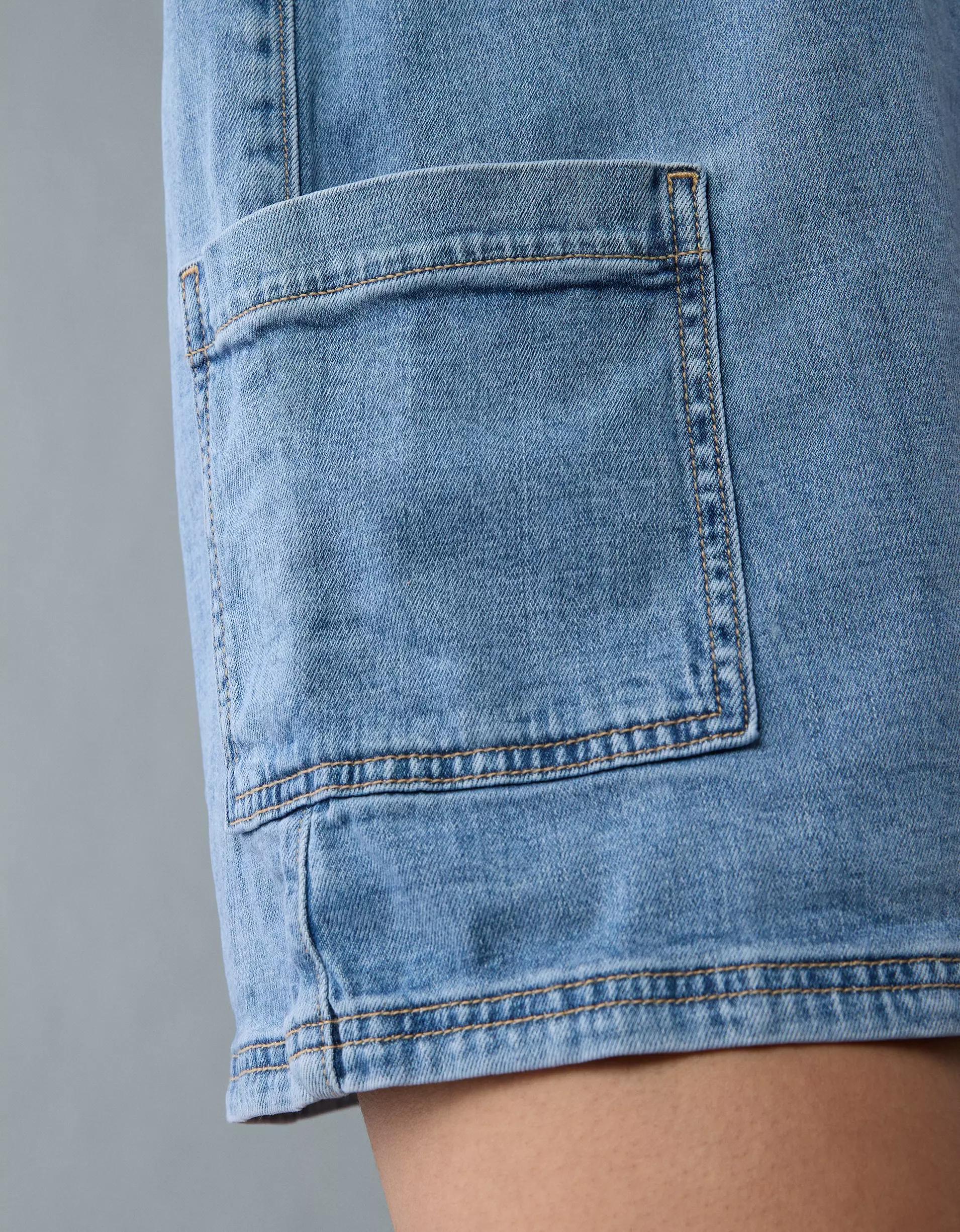 AE Denim Mini Shift Dress Product Image