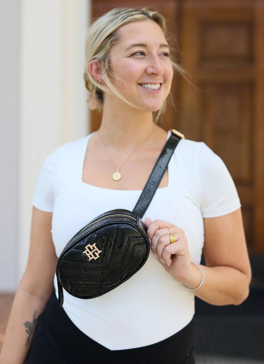 Macey Quilted Belt Bag 3 Colors Product Image