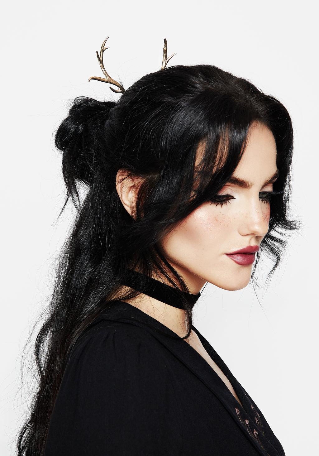 Faline Antler Hair Pins Product Image