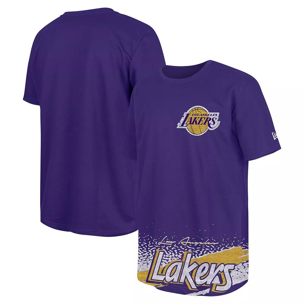 Men's New Era Purple Los Angeles Lakers Sport Classic T-Shirt,  Product Image