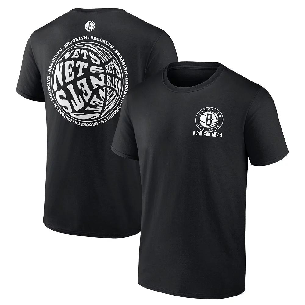 Men's Fanatics Branded Black Brooklyn Nets Basketball Street Collective T-Shirt,  Product Image